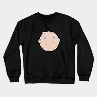 baby blue eyes Crewneck Sweatshirt